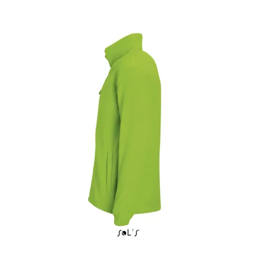 Uniszex kabát SOL S SO55000 Sol S north Men - Zipped Fleece Jacket -2XL, Lime