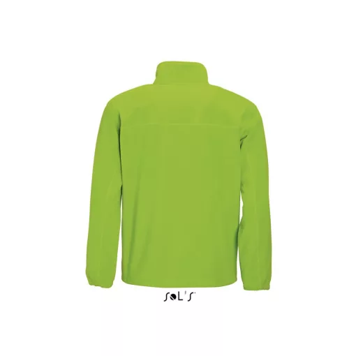 Uniszex kabát SOL S SO55000 Sol S north Men - Zipped Fleece Jacket -4XL, Lime
