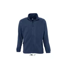 Uniszex kabát SOL S SO55000 Sol S north Men - Zipped Fleece Jacket -5XL, Navy