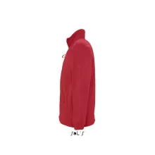 Uniszex kabát SOL S SO55000 Sol S north Men - Zipped Fleece Jacket -XS, Red