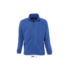 Uniszex kabát SOL S SO55000 Sol S north Men - Zipped Fleece Jacket -3XL, Royal Blue