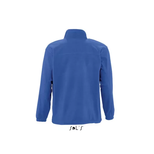 Uniszex kabát SOL S SO55000 Sol S north Men - Zipped Fleece Jacket -5XL, Royal Blue