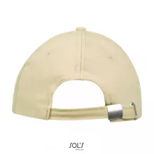 Uniszex sapka SOL S SO88100 Sol S Buffalo - Six panel Cap -Egy méret, Beige