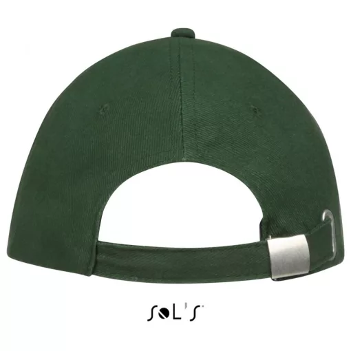 Uniszex sapka SOL S SO88100 Sol S Buffalo - Six panel Cap -Egy méret, Bottle Green