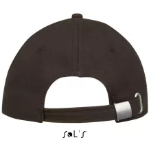 Uniszex sapka SOL S SO88100 Sol S Buffalo - Six panel Cap -Egy méret, Chocolate/Beige