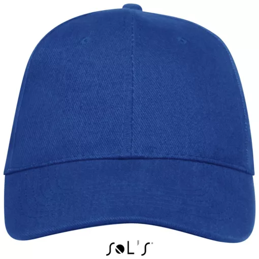 Uniszex sapka SOL S SO88100 Sol S Buffalo - Six panel Cap -Egy méret, Royal Blue