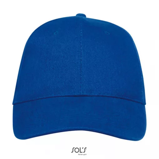 Uniszex sapka SOL S SO88100 Sol S Buffalo - Six panel Cap -Egy méret, Royal Blue