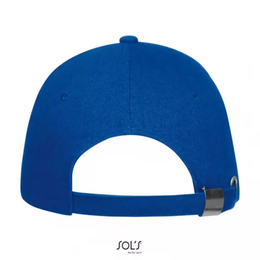 Uniszex sapka SOL S SO88100 Sol S Buffalo - Six panel Cap -Egy méret, Royal Blue