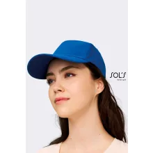Uniszex sapka SOL S SO88110 Sol S Sunny - Five panel Cap -Egy méret, Aqua