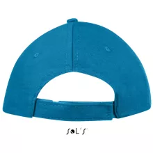 Uniszex sapka SOL S SO88110 Sol S Sunny - Five panel Cap -Egy méret, Aqua