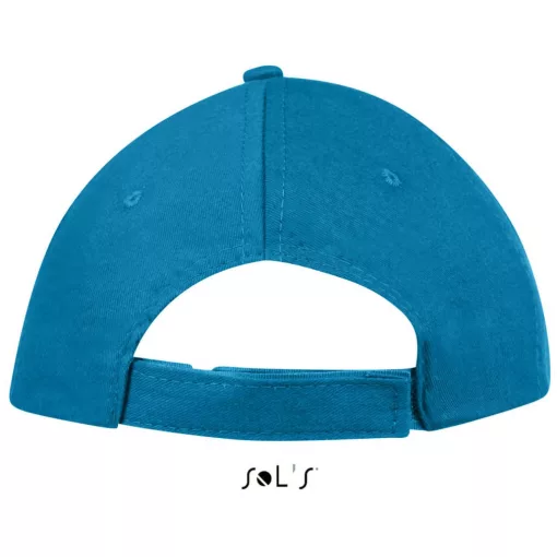 Uniszex sapka SOL S SO88110 Sol S Sunny - Five panel Cap -Egy méret, Aqua