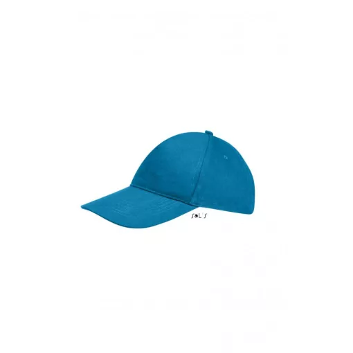 Uniszex sapka SOL S SO88110 Sol S Sunny - Five panel Cap -Egy méret, Aqua