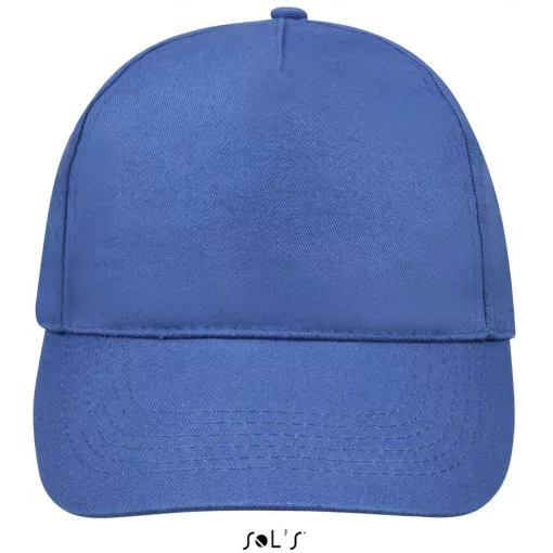 Uniszex sapka SOL S SO88110 Sol S Sunny - Five panel Cap -Egy méret, Royal Blue