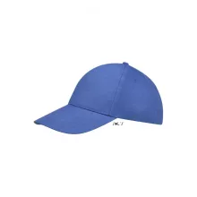 Uniszex sapka SOL S SO88110 Sol S Sunny - Five panel Cap -Egy méret, Royal Blue