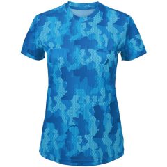 Női póló TriDri TR025 Women S Hexoflage performance T-Shirt -XS, Camo Royal