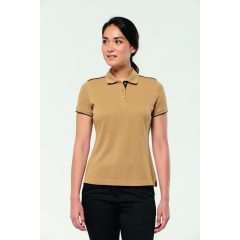 Női galléros póló Designed To Work WK271 Ladies Short-Sleeved Contrasting Daytoday pol