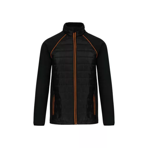 Uniszex kabát Designed To Work WK6147 Dual-Fabric Daytoday Jacket -3XL, Black/Orange
