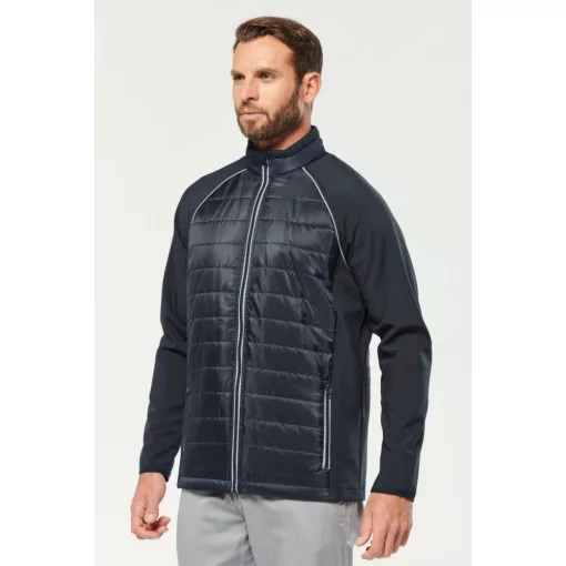 Uniszex kabát Designed To Work WK6147 Dual-Fabric Daytoday Jacket -S, Black/Orange