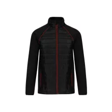 Uniszex kabát Designed To Work WK6147 Dual-Fabric Daytoday Jacket -3XL, Black/Red