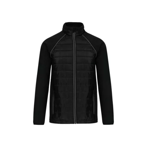 Uniszex kabát Designed To Work WK6147 Dual-Fabric Daytoday Jacket -4XL, Black/Silver