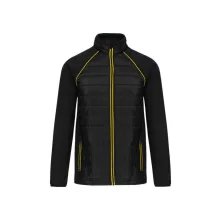 Uniszex kabát Designed To Work WK6147 Dual-Fabric Daytoday Jacket -L, Black/Yellow