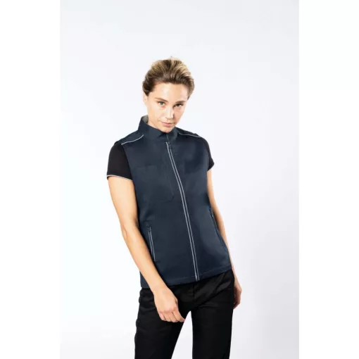 Női mellény Designed To Work WK6149 Ladies Daytoday Gilet -S, Black/Red