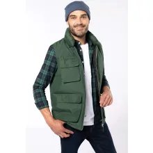Uniszex mellény Designed To Work WK615 Quilted Bodywarmer -S, Black