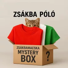 Zsákba póló Mystery Box zsákbamacska -S méret