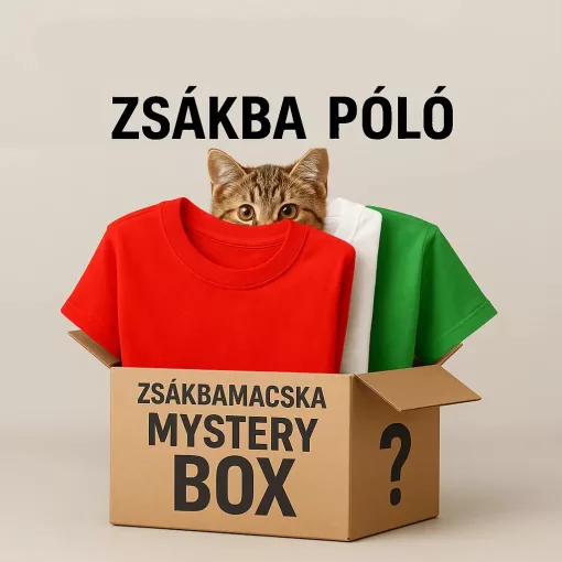 Zsákba póló Mystery Box zsákbamacska -S méret