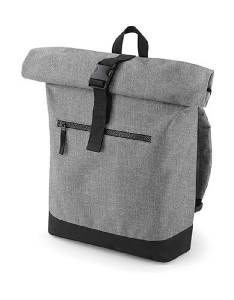 Utazótáska Bag Base Roll-Top Backpack - Egy méret, Sötétkék (navy)