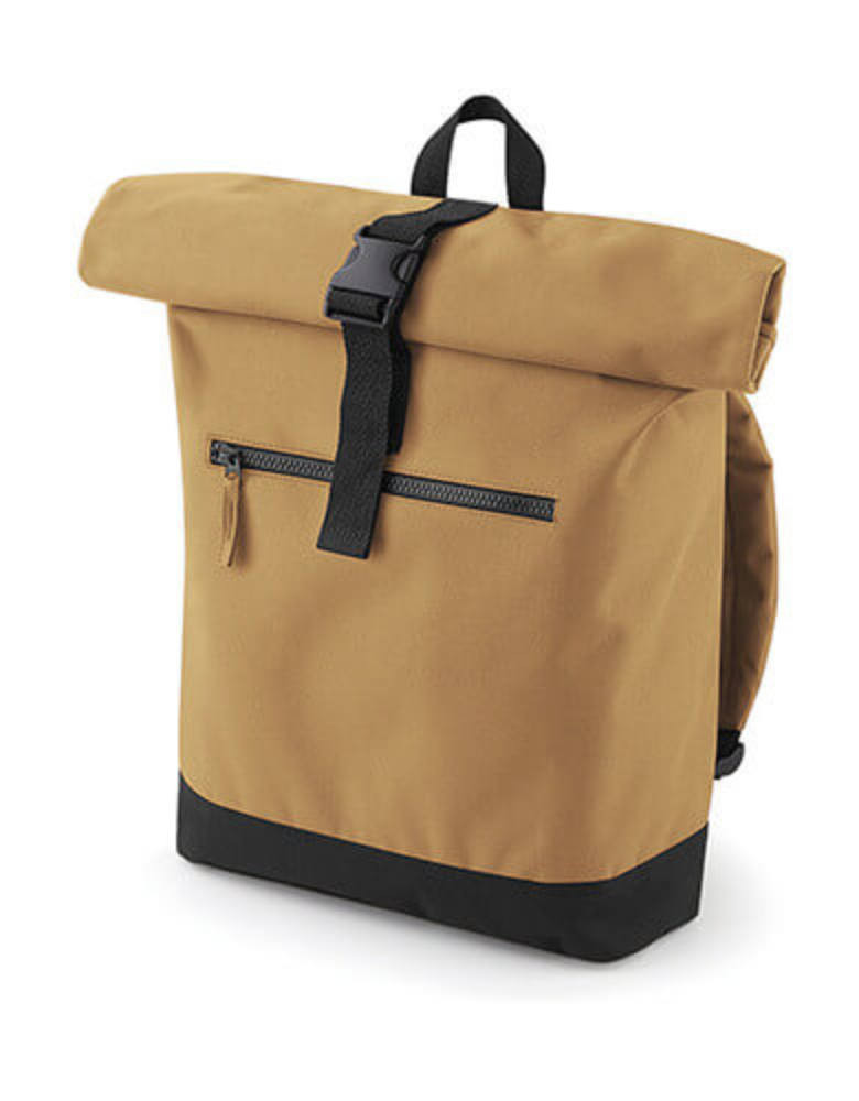 Utazótáska Bag Base Roll-Top Backpack - Egy méret, Sötétkék (navy)