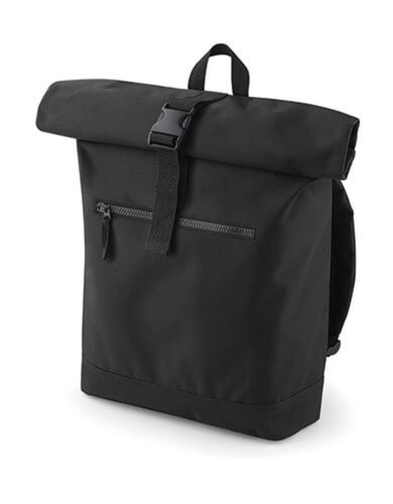 Utazótáska Bag Base Roll-Top Backpack - Egy méret, Katonai zöld