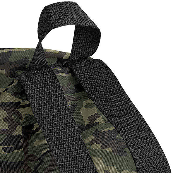 Hátizsák Bag Base Packaway Backpack - Egy méret, Jungle Camo/Fekete