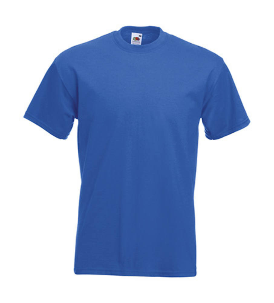 Uniszex póló Rövid ujjú Fruit of the Loom Super Premium Tee - S, Világos grafitszürke
