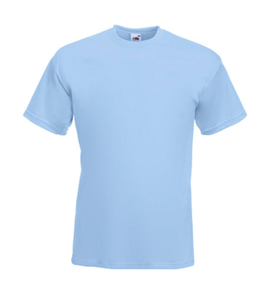 Uniszex póló Rövid ujjú Fruit of the Loom Super Premium Tee - S, Világos grafitszürke