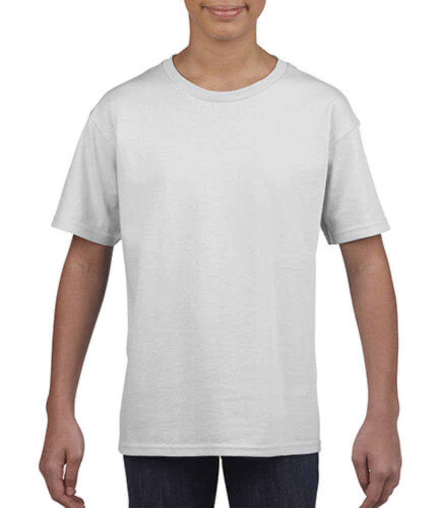 Gyerek póló Rövid ujjú Gildan Softstyle Youth T-Shirt - M (116/134), Narancssárga