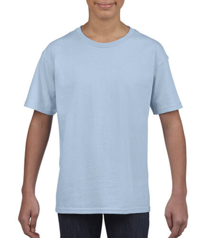 Gyerek póló Rövid ujjú Gildan Softstyle Youth T-Shirt - M (116/134), Narancssárga