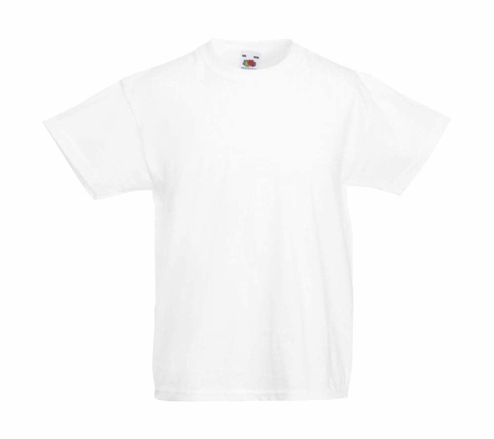 Gyerek póló Rövid ujjú Fruit of the Loom Valueweight T Kids - 152 (12-13), Fehér Gyerek póló Rövid ujjú Fruit of the Loom Valueweight T Kids - 152 (12-13), Fehér