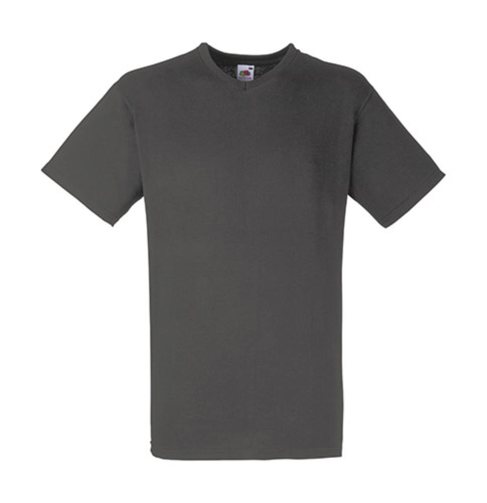 Férfi póló Rövid ujjú Fruit of the Loom Valueweight V-Neck-Tee - XL, Azur kék Férfi póló Rövid ujjú Fruit of the Loom Valueweight V-Neck-Tee - XL, Azur kék