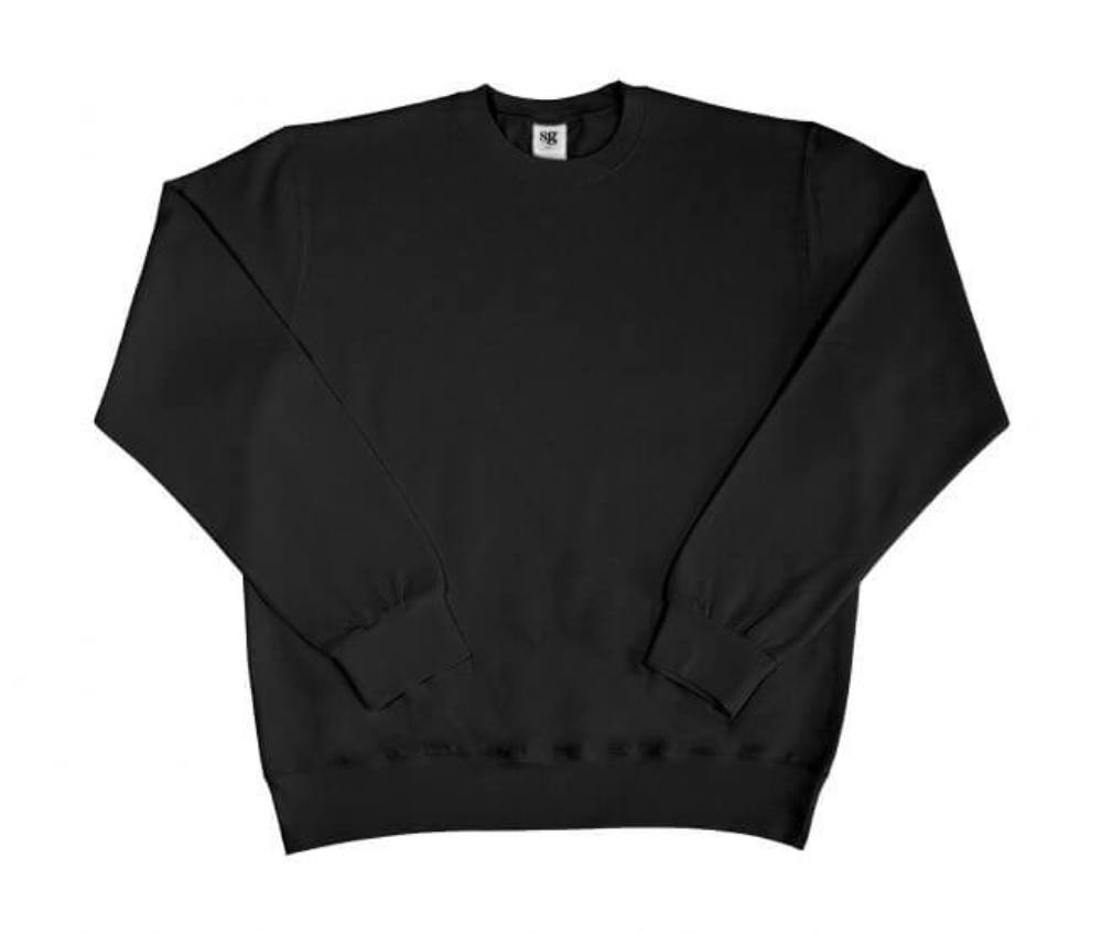 Férfi pulóver hosszú ujjú SG Sweatshirt - M, Fehér