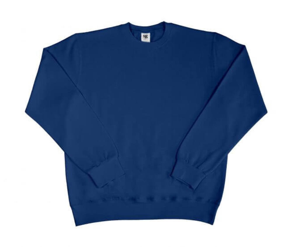 Férfi pulóver hosszú ujjú SG Sweatshirt - M, Ég