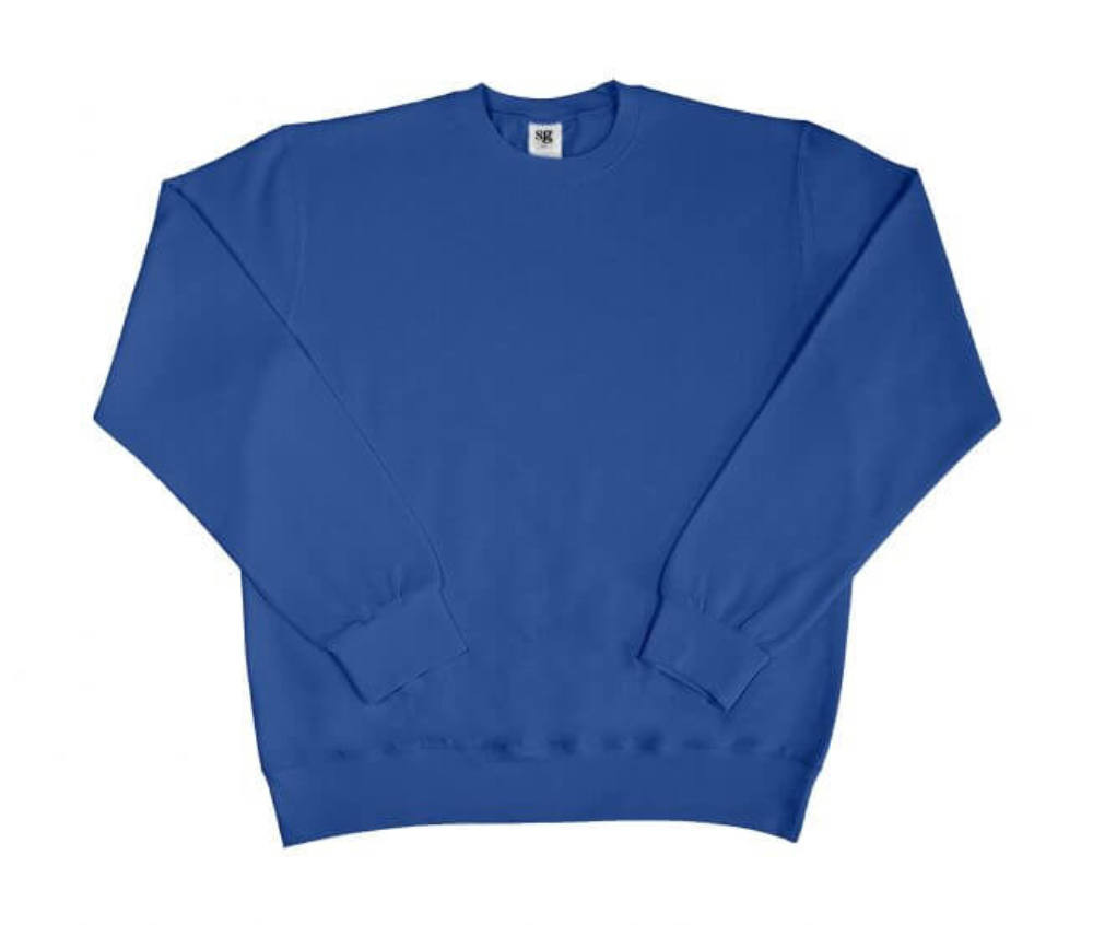 Férfi pulóver hosszú ujjú SG Sweatshirt - M, Ég