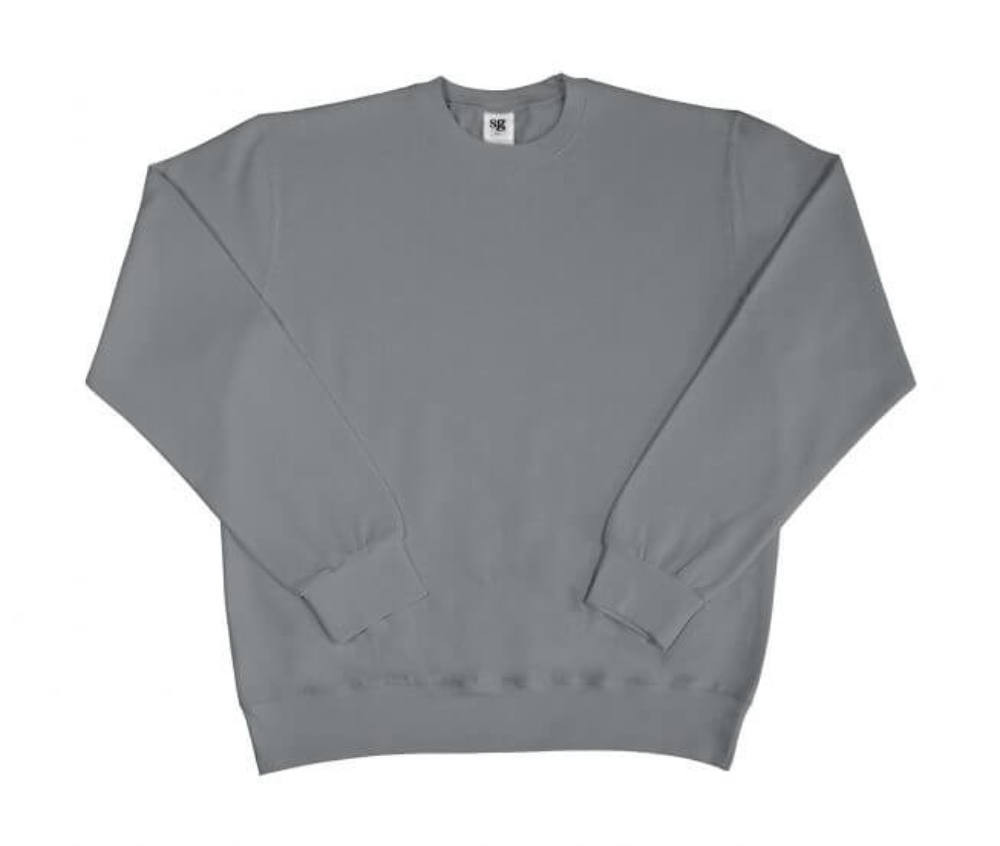 Férfi pulóver hosszú ujjú SG Sweatshirt - L, Ég