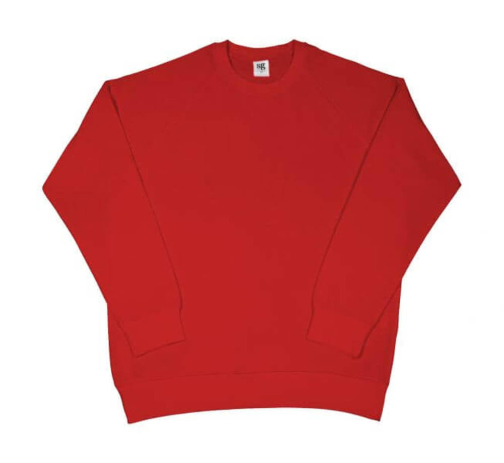 Férfi pulóver hosszú ujjú SG Raglan Sweat - M, Ég