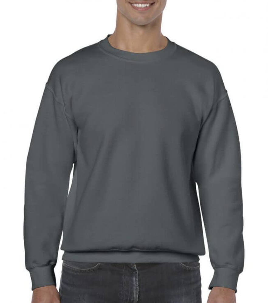 Uniszex Pulóver Hosszú ujjú Gildan Heavy Blend Adult Crewneck Sweat - M, Katonai zöld Uniszex Pulóver Hosszú ujjú Gildan Heavy Blend Adult Crewneck Sweat - M, Katonai zöld