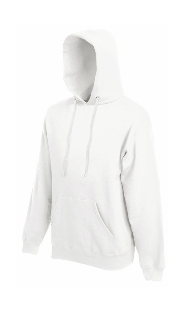 Férfi Pulóver Kapucnis Hosszú ujjú Fruit of the Loom Classisc Hooded Sweat - S, Fekete Férfi Pulóver Kapucnis Hosszú ujjú Fruit of the Loom Classisc Hooded Sweat - S, Fekete