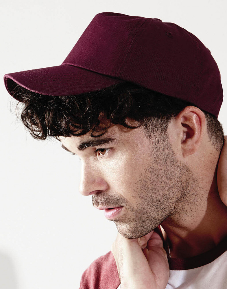 Férfi sapka Beechfield Original 5 Panel Cap Egy méret, Világos királykék