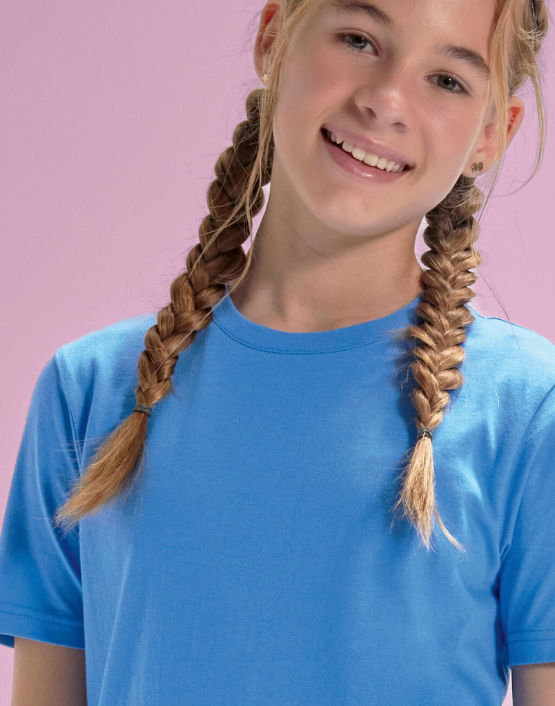 B and C #E150 T-Shirt /kids TK001 Ash 7/8 (122/128)