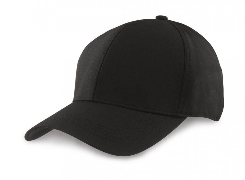 Uniszex Softshell Result Caps Fitted Cap Softshell Egy méret, Fekete