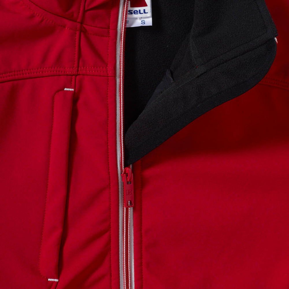 Női hosszú ujjú Softshell Russell Europe Ladies' Bionic Softshell Jacket S, Piros